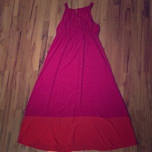 Silky lighter than air maxi dress